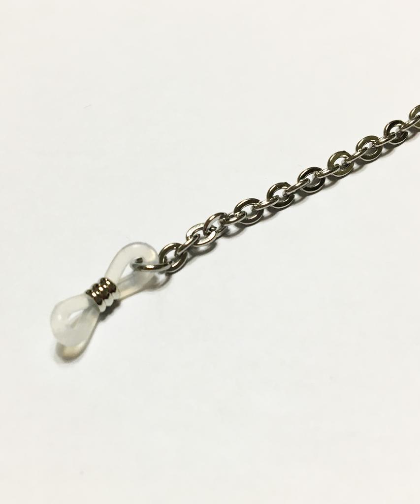 Segseuto [Surgical Steel][Eyeglass Chain] W-Type 003 Silver