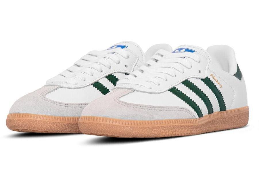 

adidas Samba OG White Collegiate Green Gum IE3437 36