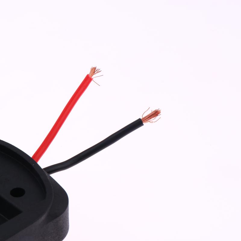For Mt 18V/21V Li-Ion Battery Adapter 2 Feet Diy Battery Cable Connector Output Adapter