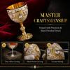 Small Medieval Goblet Alloy Metal Wine Cup Goblets & Chalices Vintage Chalice  Party Favors