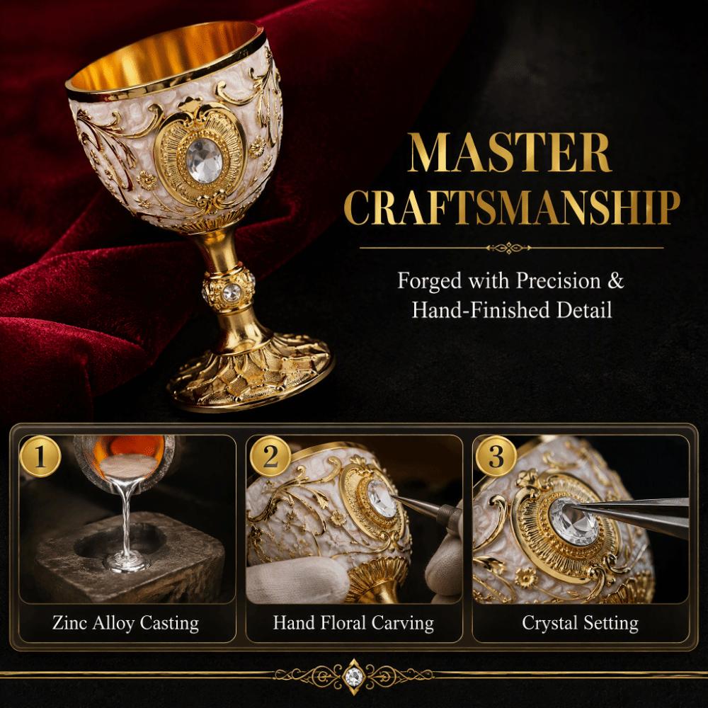 Small Medieval Goblet Alloy Metal Wine Cup Goblets & Chalices Vintage Chalice  Party Favors