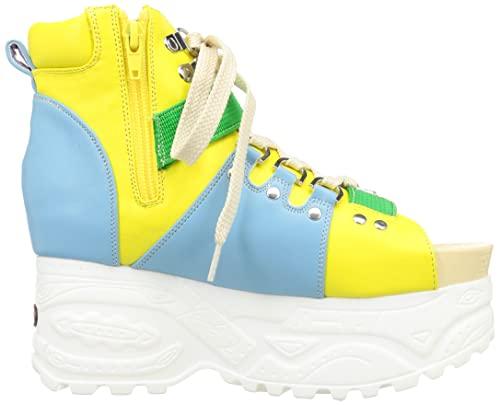 Yosuke Platform Shoes, 2810086, Women's, Yellow, Size 22.5 Cm