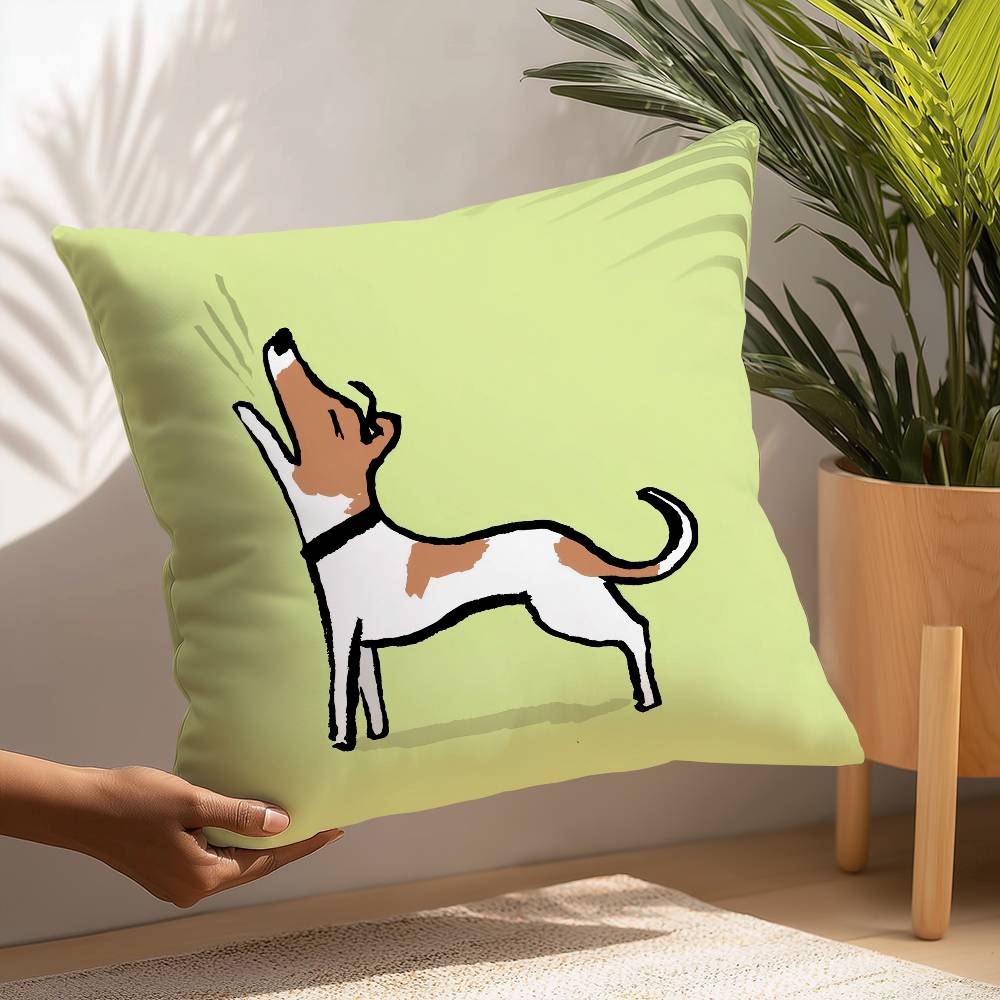 Aesthetic Art J-Jean-Jullien Pillow Case Plush Fabric Soft  Pillowcase Double Sided Print Cushion Cover Household Gifts