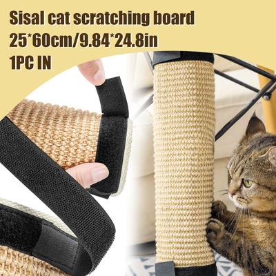 Katzenkratzbaum Sisal Katzenkratzbrett Keine Schuppen Haustier Sisalmatte Schlafmatte Leinen Katzenkratzpad