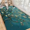 Van Gogh Oil Paintings Floor Mat Anti-slip Absorb Water Long Strip Cushion Bedroon Mat Alfombra