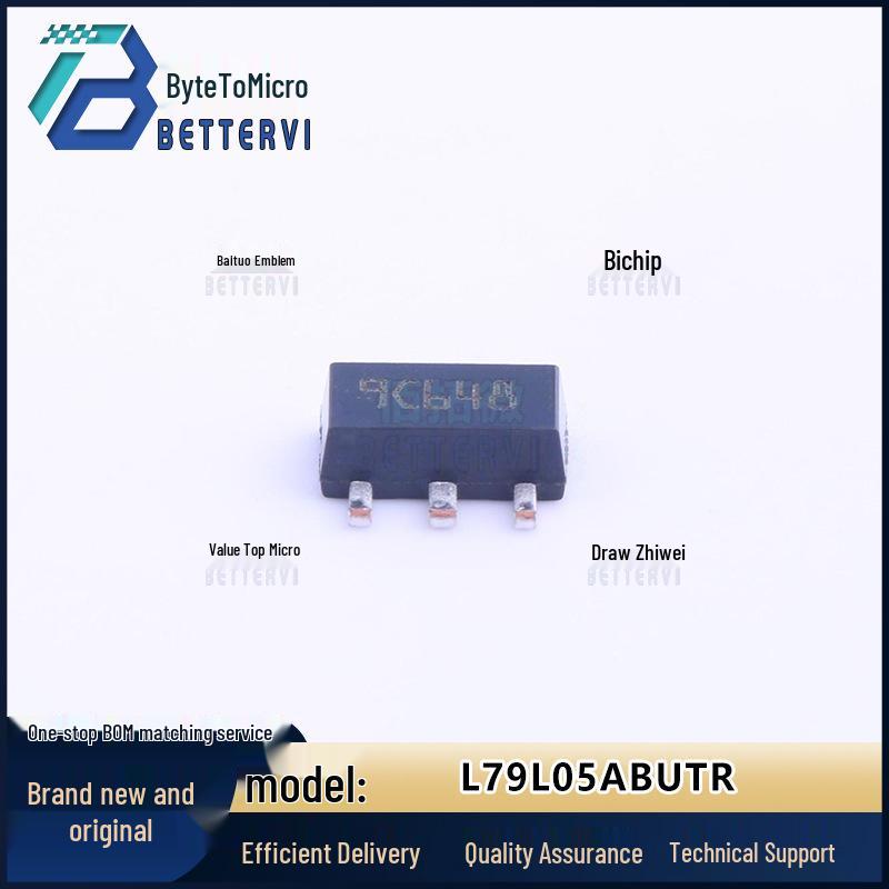 

Authentic STMicroelectronics L79L05ABUTR SOT-89-3 Linear Regulator (LDO)