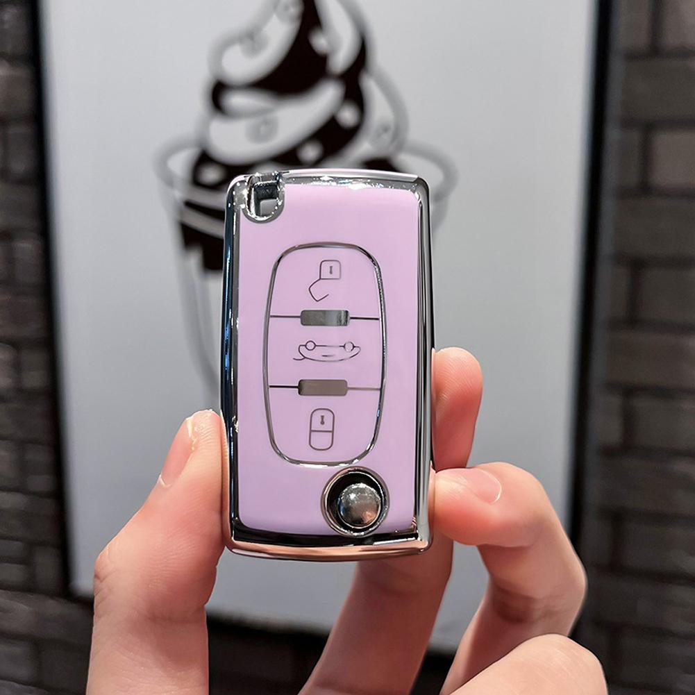 Car Remote Key Shell Case Cover Holder Fob 2 3 Button for Peugeot 308 207 307 3008 5008 Fob for Citroen C2 C3 C4 C8 Accessories