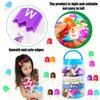 ABC Alphabet Learning Toys Letters Animal Matching Puzzle Toy Ice Cream Color Sorting Activity Montessori Educational Kids Toys
