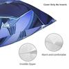 Game Role Flins Genshin Square Pillowcase Cushion Cover Pillow Case Throw Pillow Cover for Home Sofa Living Room