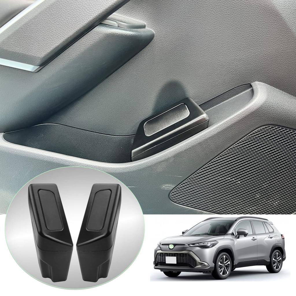 GAFAT Toyota Corolla Cross Car Trash Design for Driver and Passenger Door Small Item Storage Garbage Storage Door Opening and Lid Protects Against and