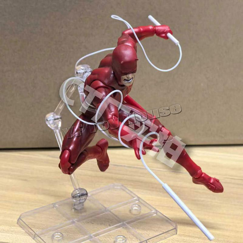 Ct Toys Mafex 223 Daredevil Figur Comic Version Shf Anime Actionfigur Figur Statue Modell Custom Spielzeug für Jungen Weihnachtsgeschenke