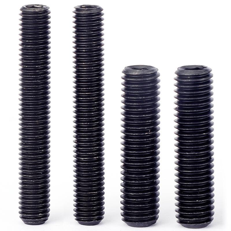 "Śruby dociskowe z gniazdem sześciokątnym bez łba z końcówką wklęsłą klasy 12.9 M3 M4 M5 M6"