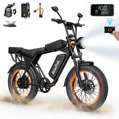 Almacén de la UE Listo para Enviar Bicicleta Eléctrica X5 Envío Directo DDP Bicicleta de Rueda Ancha de 20 Pulgadas Suspensión Delantera Batería de 48V 15Ah