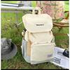 School bag new high-value fresh and sweet contrasting color splicing backpack couple light travel mountaineering backpack