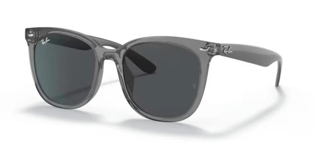 RB4379D Gray Gray Size 55 Ray-Ban Sunglasses, Transparent/Dark Lenses,