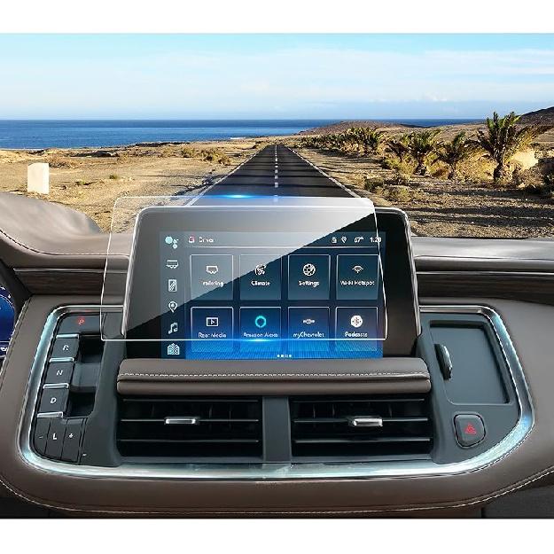 (2Pack) 2021-2024 2025 Yukon Screen Protector for GMC Yukon 12.6-inch Rear Touchscreen, 9H Tempered Glass 2023 2024 Yukon Denali/Denali Ultimate