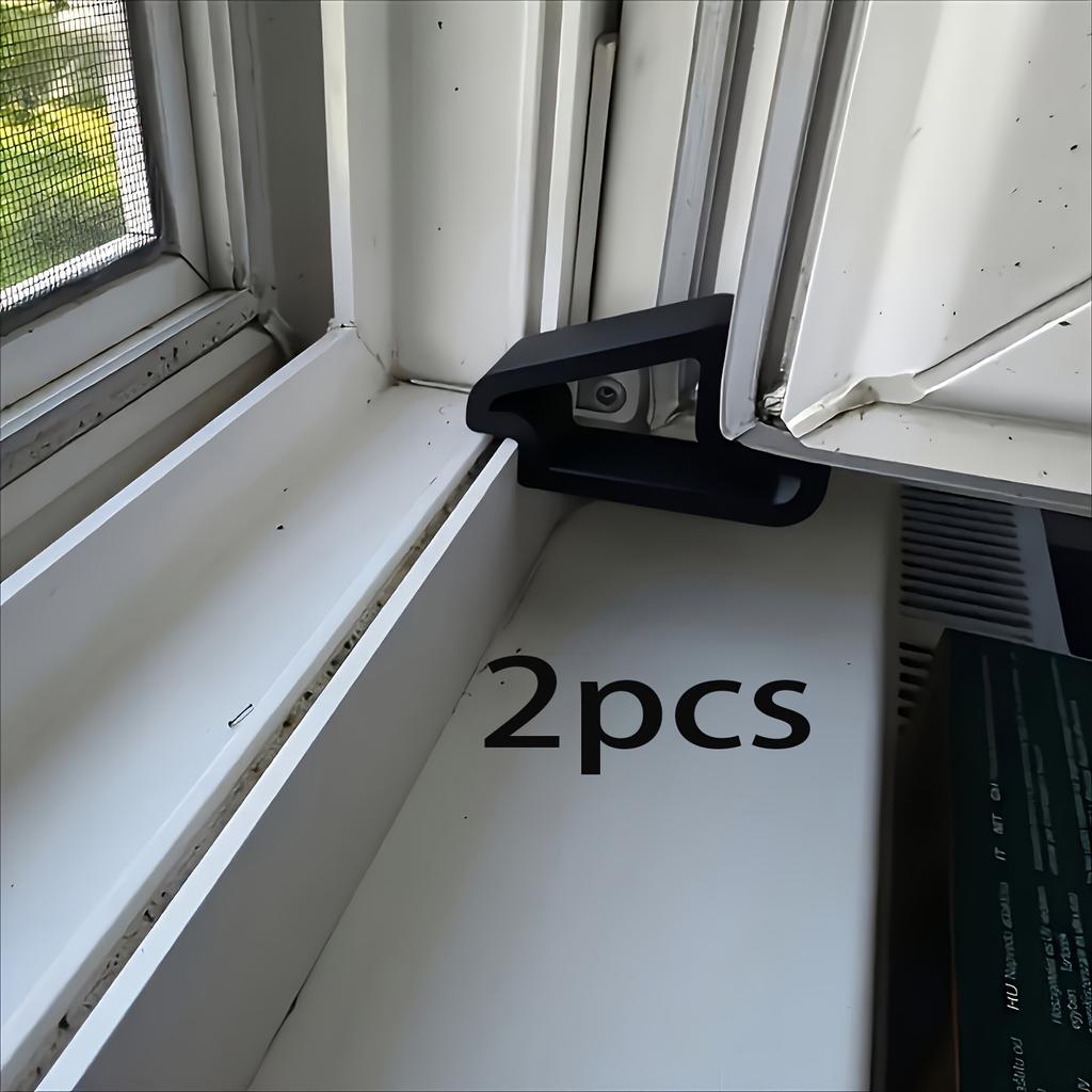 2pcs Window Stopper - Durable PLA Door Stopper, Easy Installation Under Door for Secure Window Closure Door and window wedges