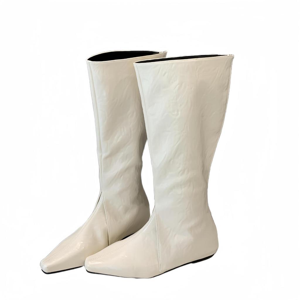 2025 Spring, Autumn and Winter New Pointed Inner Height Increase Western Cowboy Boots Versatile Retro Thin Short Boots Women