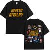 Heated Rivalry Shane Hollander Ilya Rozanov T-Shirt 2026Sommer Herrenbekleidung Luxus Retro Oversized T-Shirt Baumwolle Lässiges Oberteil