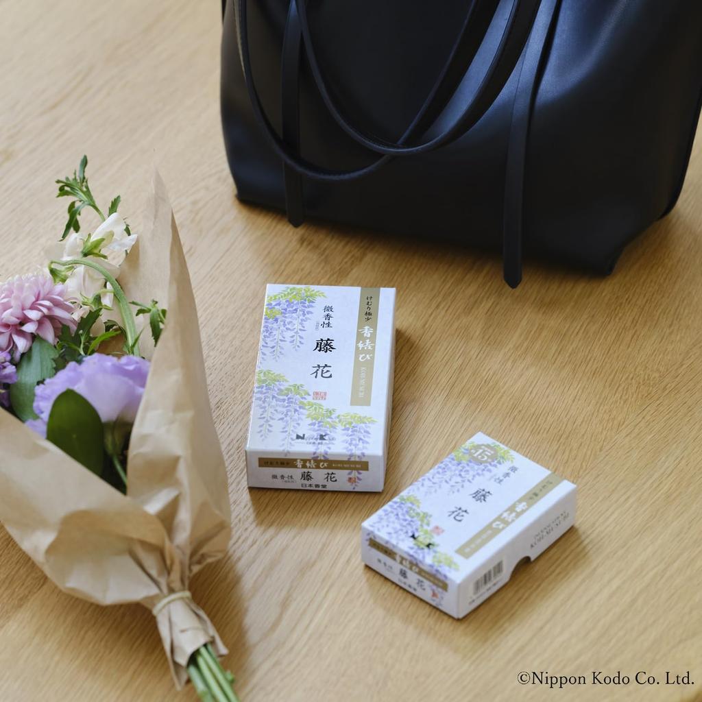 Vonné tyčinky Nippon Kodo Incense s jemně vonnou vistérií 110g