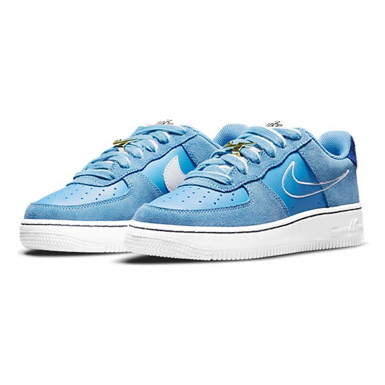 Nike Air Force 1 LV8 S50 GS University Blue Kids Sneakers Deep-Royal-Blue University-Red White DB1561-400