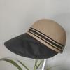 Spring and summer large brim vinyl sun hat UPF + UV protection Velcro adjustable hat circumference sun protection hat