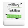 Mousepad - PLANETEE - Female Basketball Player Best Time - 22x18 Cm - 3 Mm - Non-slip Surface