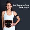 Fashion Accessory Abdominal Trainer Chargeable Training Device Faux Leather Unisex Muscle Fitness Gear for Abdomen Arm Leg Abs