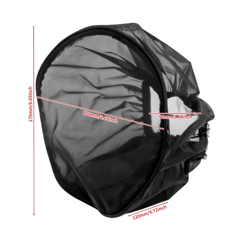 HDBUBALUS Harley Air Filter Rain Sock Cover for Harley Dyna Sportster Touring Softail