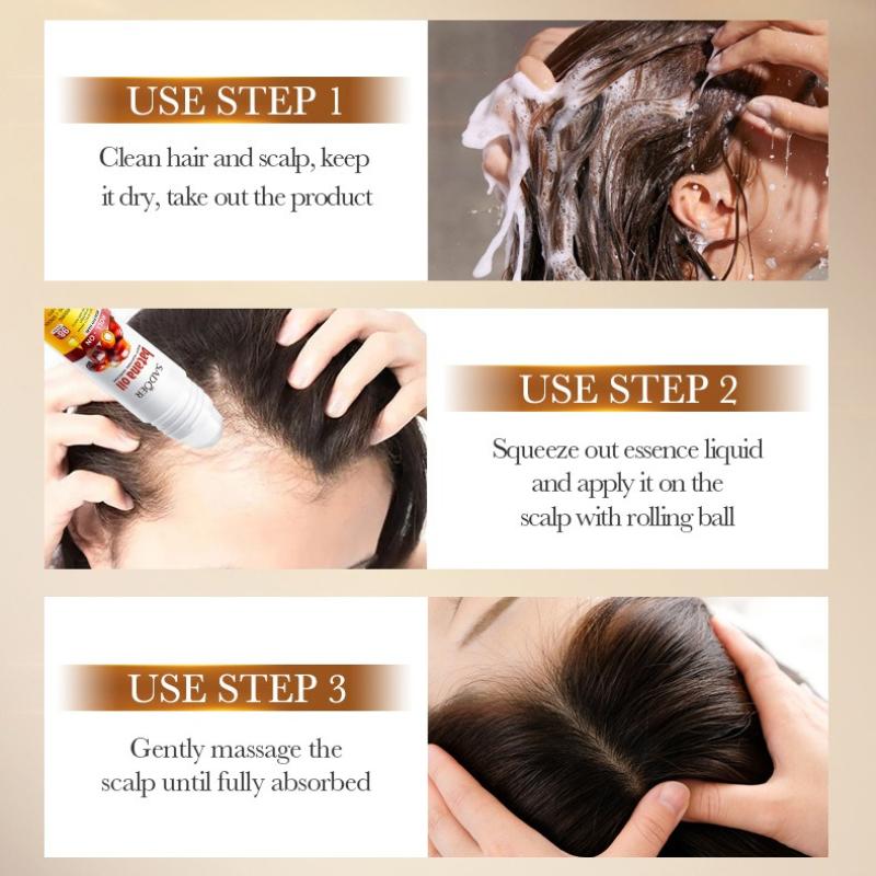 Batana Scalp Soothing Conditioner SADOER Moisturizing Nutrition Hair Care Balls