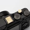 Metal Hot Shoe Cover Shutter Button Compatible with FUJIFILM X100VI X100V Alloy X-T4 X-T3 X-E4 X-T50 X-T30 X-T30II X-S20 X-S10 (Copper - Combination)