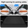 4-Layer Magnetic Windshield Snow Cover for Cars SUVs Trucks Full Coverage Frost Protector with Side Window