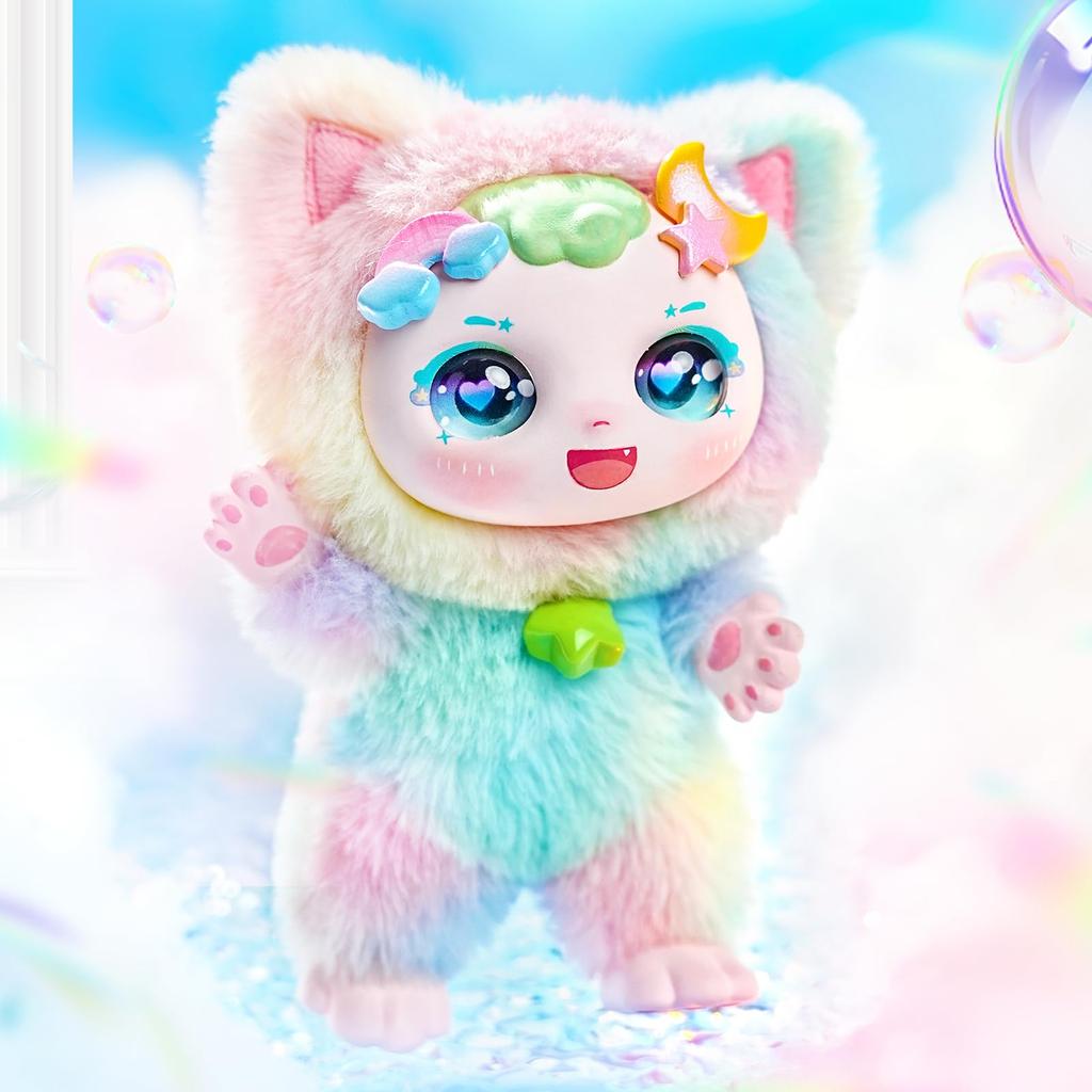 ICY Fortune Days Blind Box Weather Series Plush Toy, 1 Box, Approximately 17cm Tall, Made of Polyester, PVC, and ABS, Pre-painted, Gift