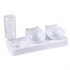 Pet Bowl Automatic Feeder 3-in-1 Dog Water Bowl Pet Feeder And Waterer Dish Bowls For Cats X3UC