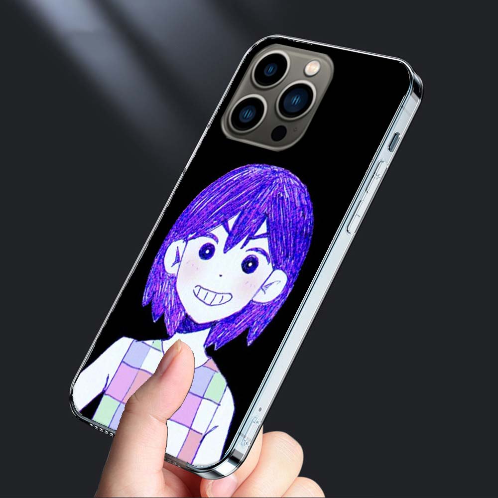Game O-Omori C-Cartoon Phone Case For Iphone 16E 15 Pro 14 Plus 17E 16 17 Pro Max Air 11 12 13 Mini Shockproof Capa Cute Cove