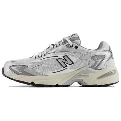 725v1 Metalická strieborná Šedá kamenná Unisex tenisky Biela ML725CD