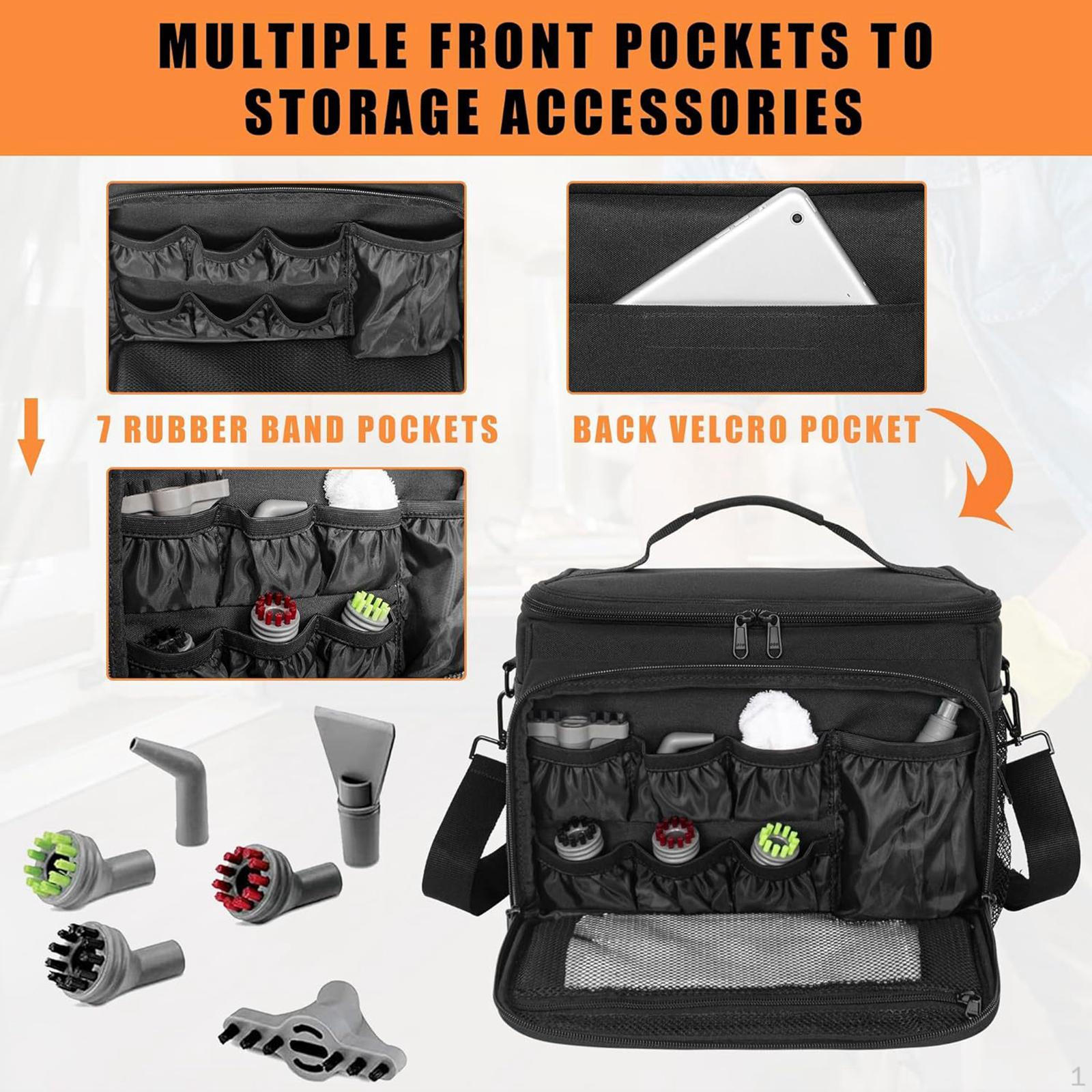 

Steam Cleaner Storage Bag Versatile Portable Durability Waterproof Organizer