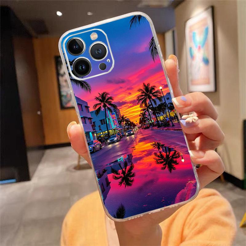 Phone Case Carcasa Funda For iPhone 17 Pro Max Air 16 15 14 13 Pro Max 15 16 Pro 15Plus Greece Turkey Italy Scenery Case
