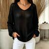 Women's Casual Lightweight Neck Sweater for Everyday Wear