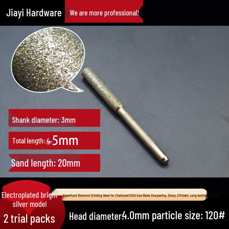 

Electric Chainsaw Sharpener: Mini Handheld Diamond Grinder Attachment
