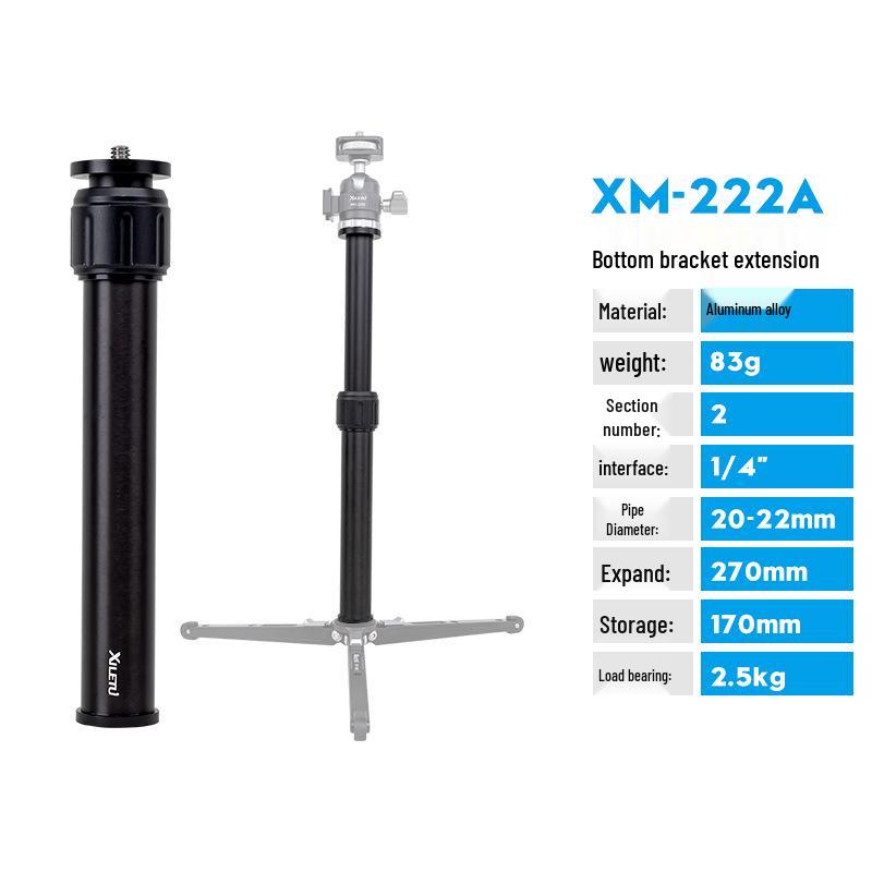 

Compact Aluminum Alloy Phone Gimbal Street Bracket Mount & Mini Tripod