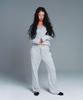 AMES-WORLDWIDE Classic Boot Cut Leggings Pants Gray