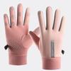"Men's and Women's Thick Winter Warm Gloves with Touch Screen, Windproof, Non-slip for Driving and Riding."