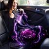 1pc Cat's Paw Flowers Design Blanket  Cartoon for Home Decor, Gift Idea, Living Room, Travel, Camping, Car Blankets