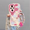 Applicable To Honor 400Pro Mobile Phone Case High-value Face Control Honor300 Non-collision Model 200 Super Fire Pink Bear