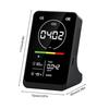 AIMOONSA Détecteur CO2 4-en-1 portable – Moniteur intérieur Température, Humidité, COVT, écran TFT, batterie 2500 mAh