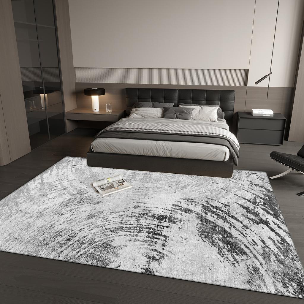 Koberec v moderním stylu pro bytovou dekoraci obývacího pokoje a ložnice
