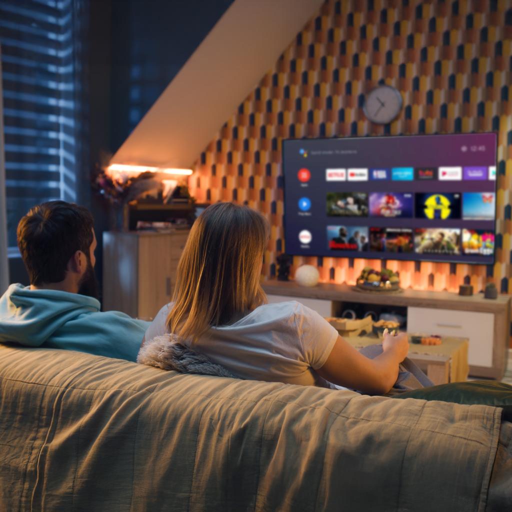 Kiano Elegance 43" 4K UHD Bezrámový Smart TV VIDAA