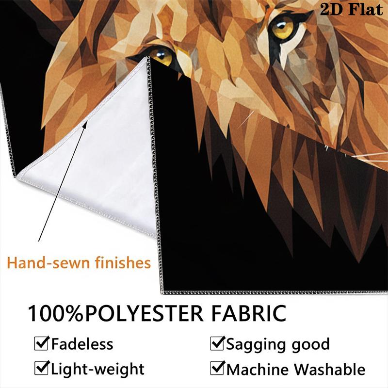 3D Animal Wall Tapestry Aesthetic Wall Hanging Printed Fabric Blanket Decorative Tapestries for Bedroom Living Room Home Decor