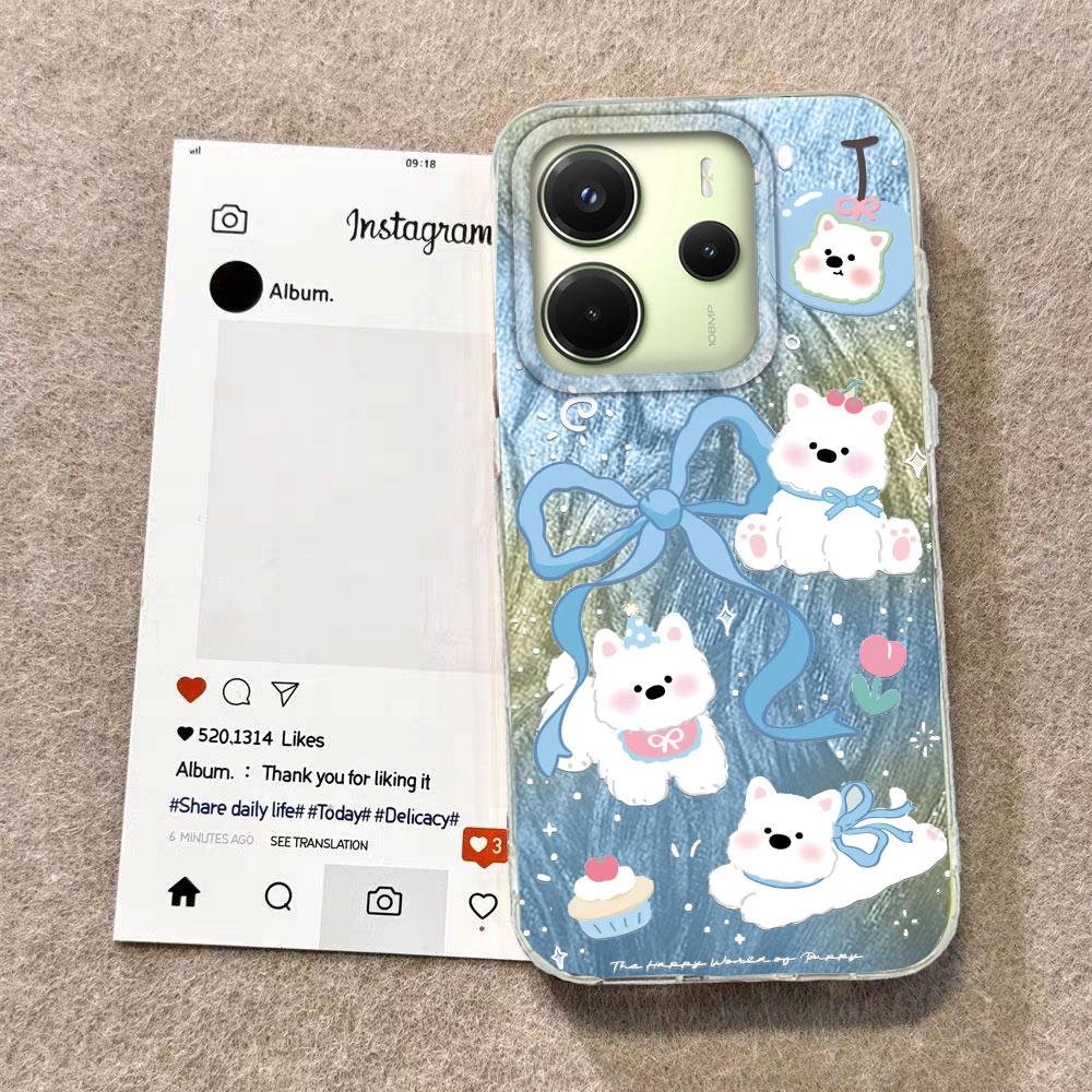 Kreslený Zábavný Zelený Panda Zvířata Pouzdro na Telefon pro Xiaomi Redmi 13C 14C A5 A3 A4 A3X Note 14 13 12 11 11S 10 Pro Silikonový TPU Kryt